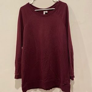 Womens oversized sweatshirt dress size M